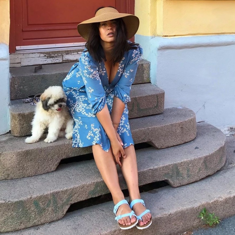 LAST ONE Faithfull the Brand Chloe Midi Dress NWT - Picture 8 of 16